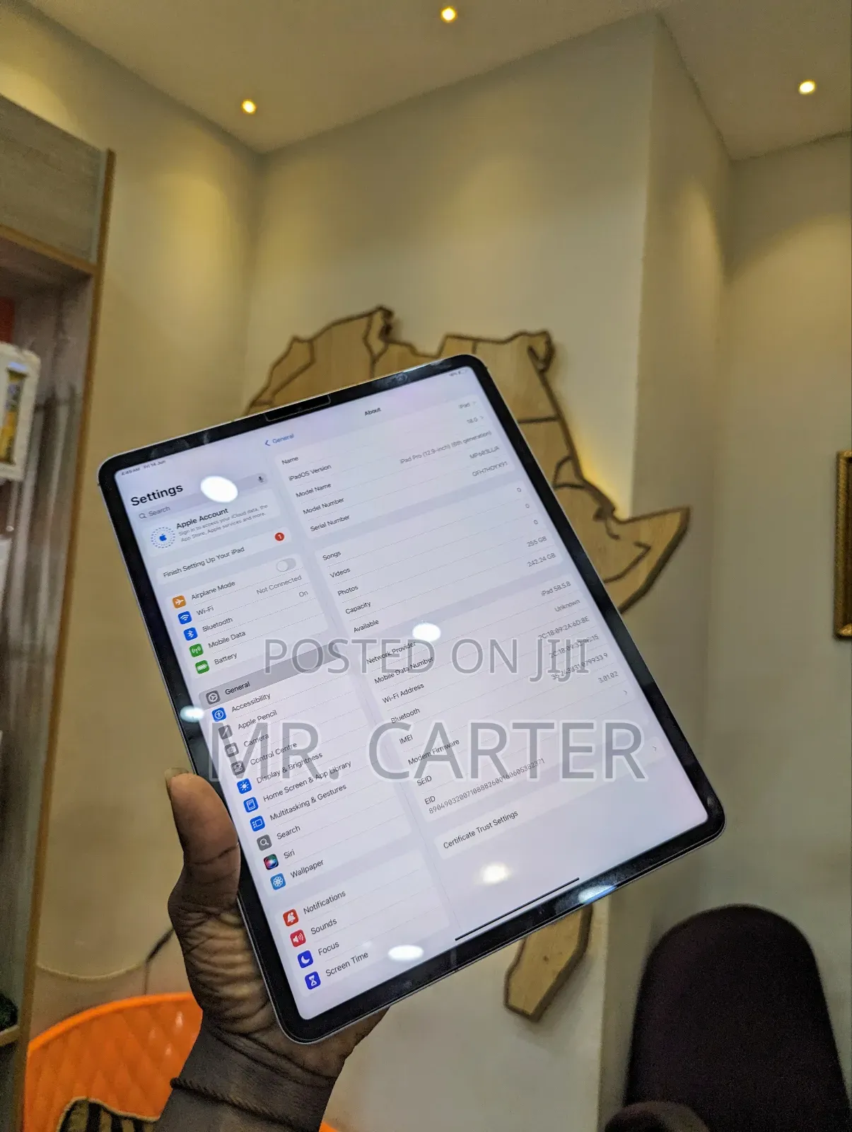 New Apple iPad Pro 12.9 (2022) 256 GB Silver