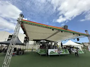 Stage , Truss , Lightings and Cover