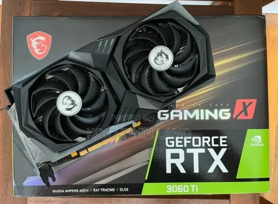 Msi ‎Geforce RTX 3060 Ti Gaming X 8gb Gdrr6 Graphics Card