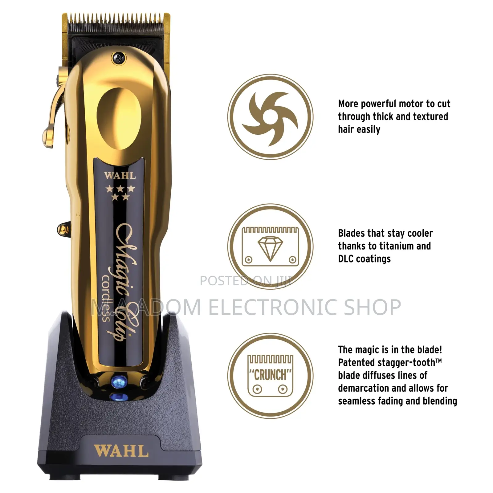 Barbers Clipper Magic Gold
