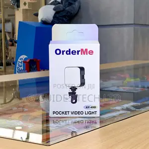 Ay-49d Pocket Video Light, LED Video Light Rechargeable