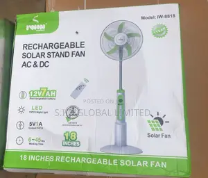 Transform Your Home Into a Haven With Solar Rechargeable Fan
