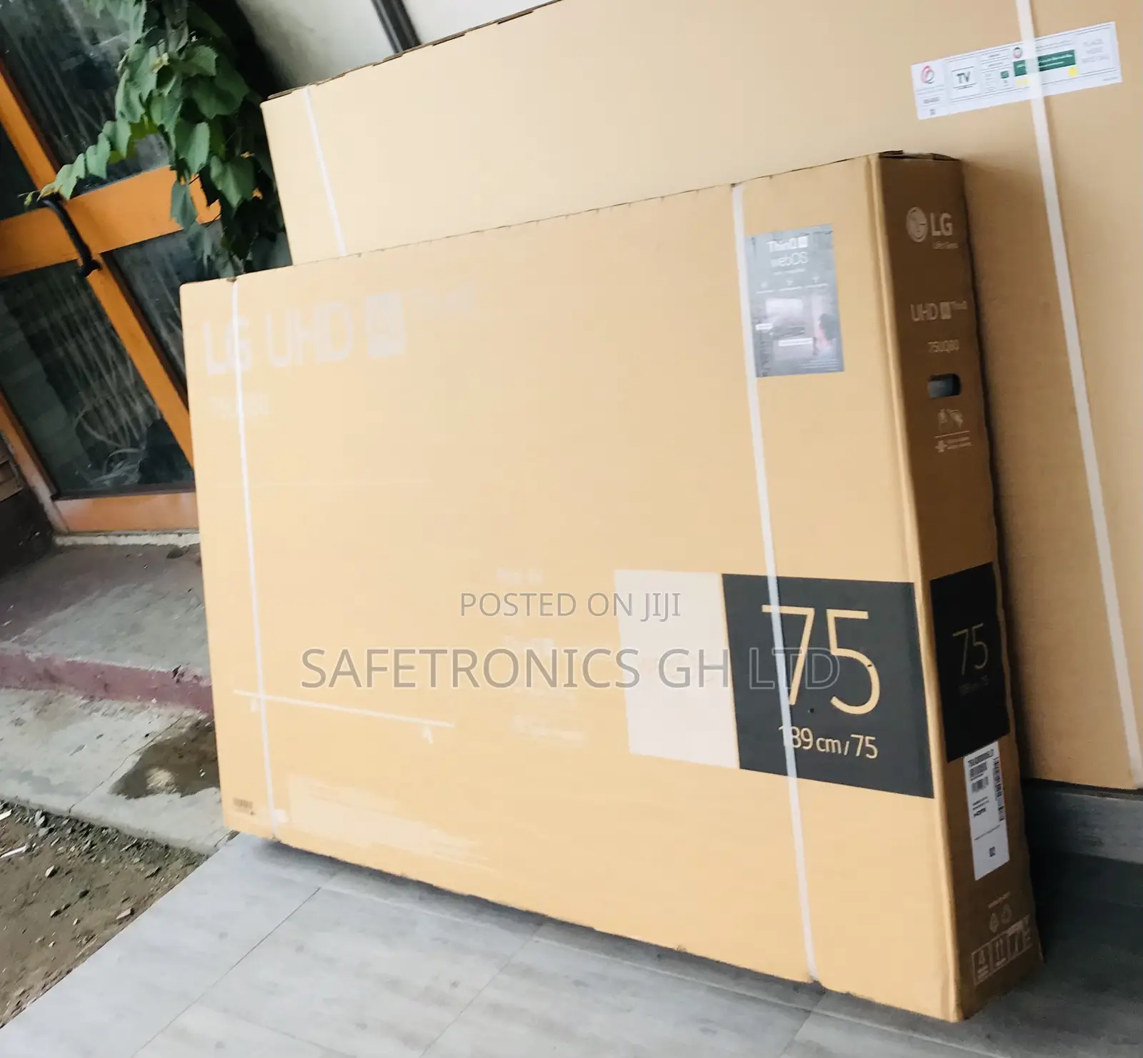 Smart 75 Inches Glossy LG Crystal Led UR81 UHD Television