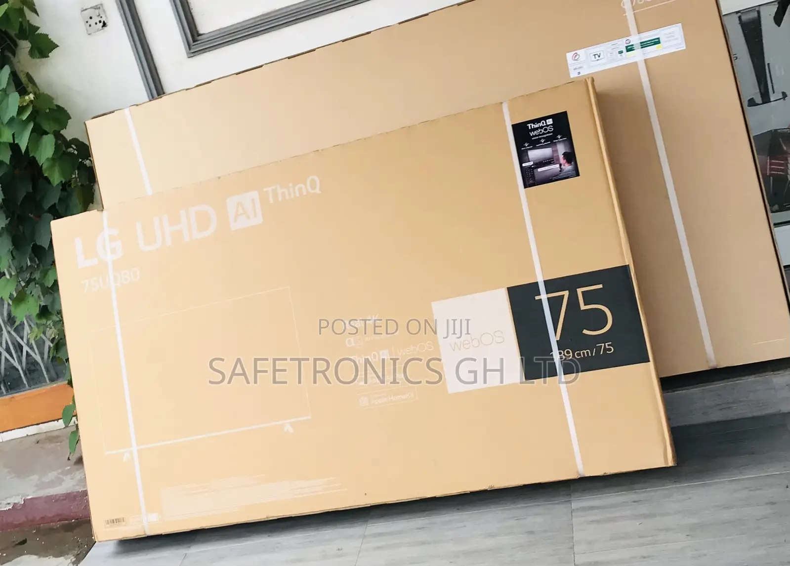 Smart 75 Inches Glossy LG Crystal Led UR81 UHD Television