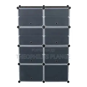 18 Spaces Plastic Shoe Rack