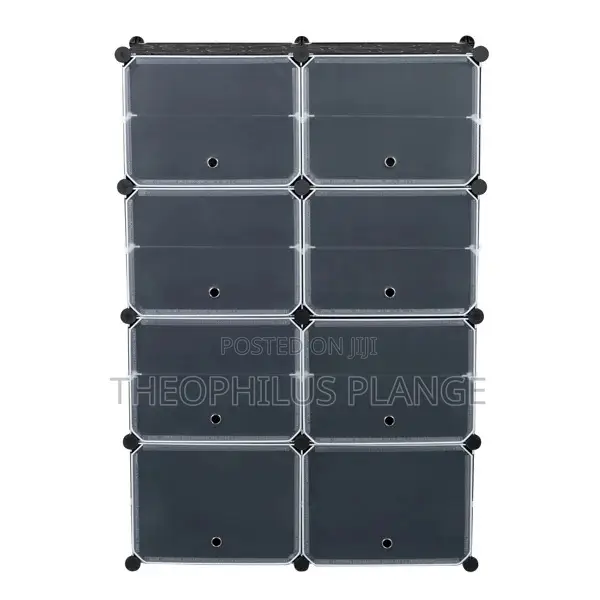 18 Spaces Plastic Shoe Rack