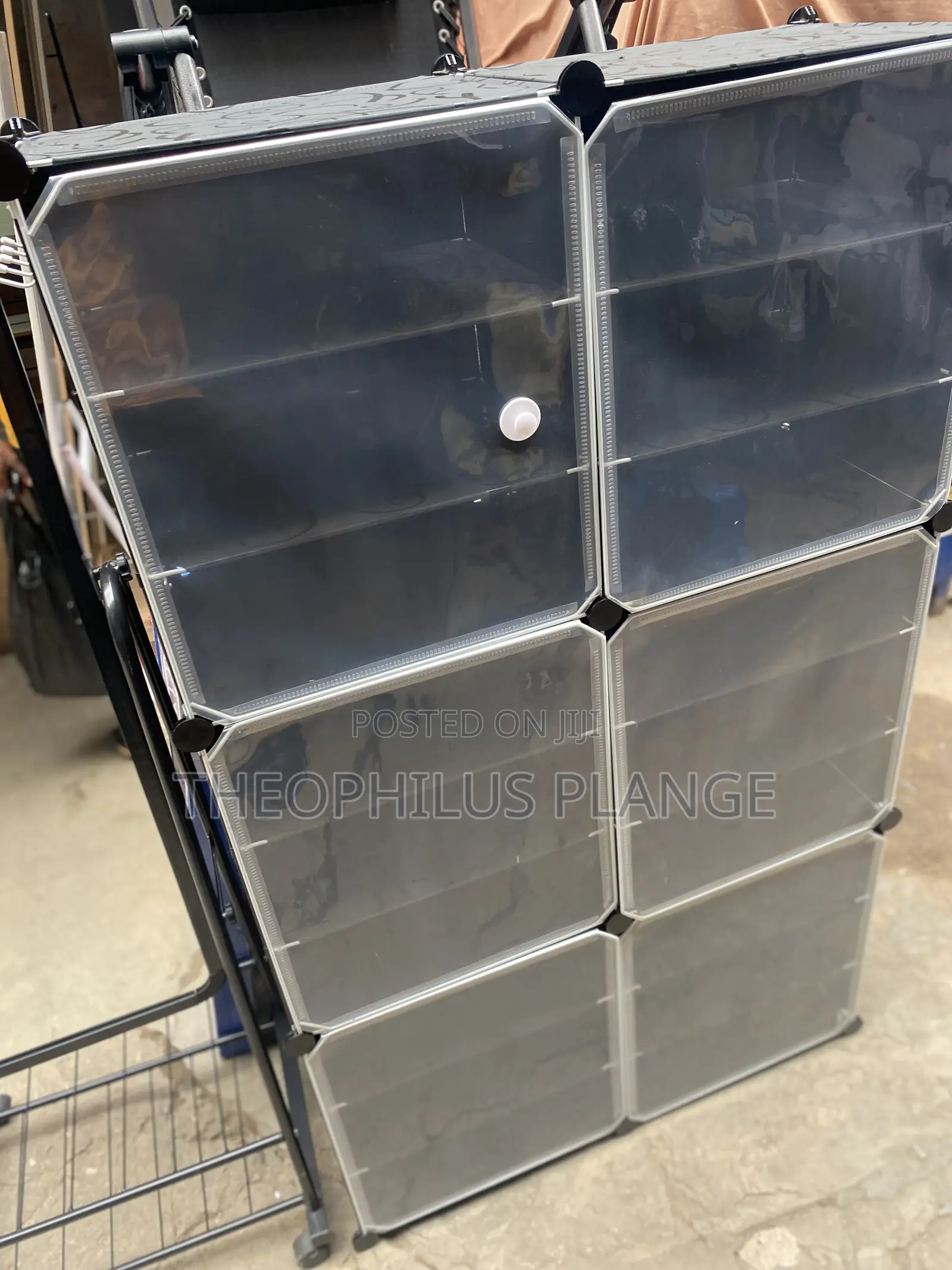 18 Spaces Plastic Shoe Rack