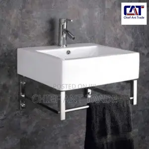 Cute Basin With Mirror