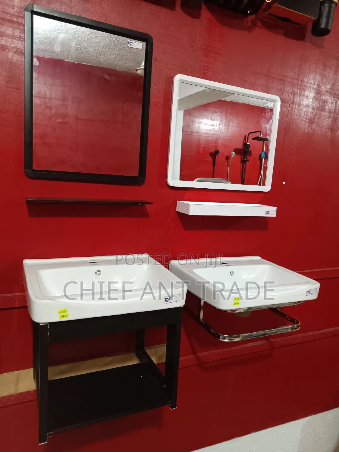 Cute Basin With Mirror