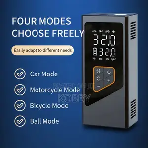 Wireless Digital Portable Compressor 6000 MAH Inflator 12v