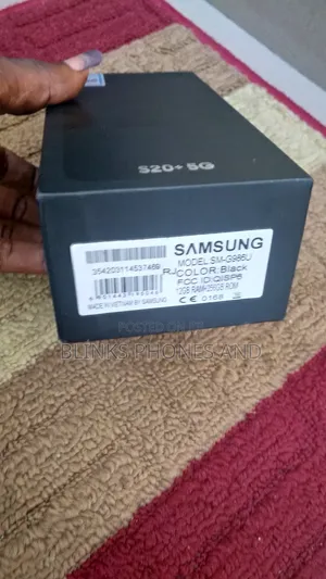 New Samsung Galaxy S20+ 5G 256 GB Black