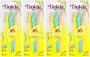 Tinkle Eyebrow Razor 3 Set (Eyebrow Facial Hair Exfoliator)