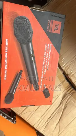 Wireless Microphone_  2 In 1 Mic System