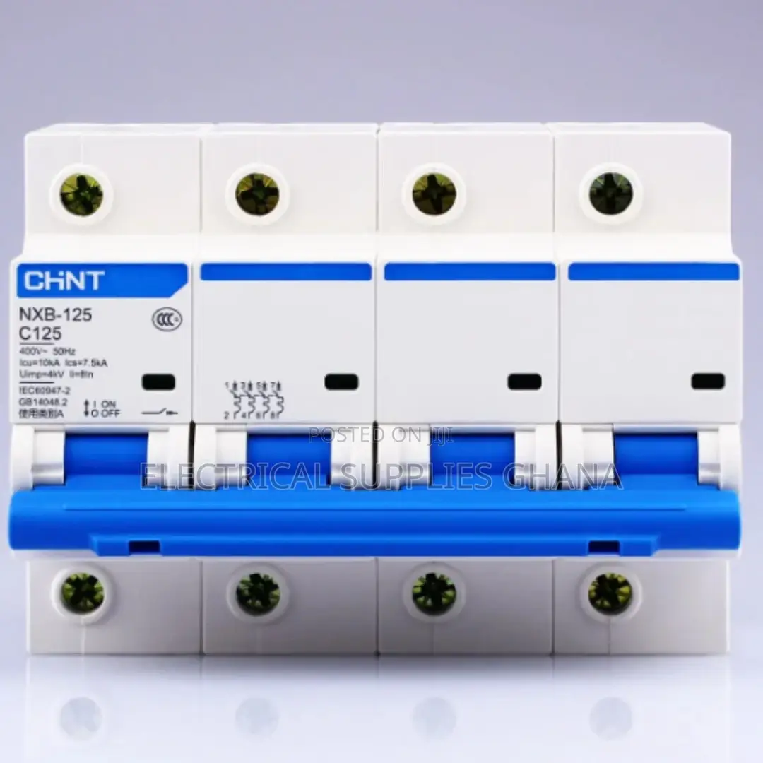 NXB-125 Miniature Circuit Breaker (MCB) 4 Pole