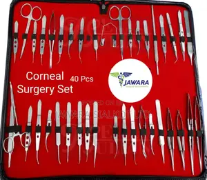 40 Pieces Corneal Surgery Set Stainless Steel