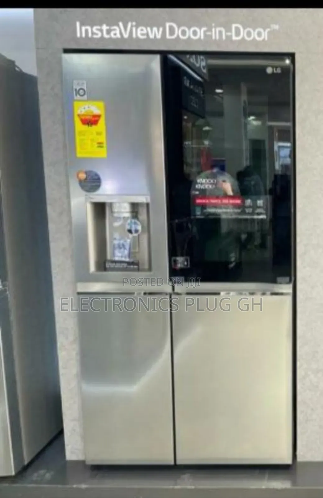 LG Instaview Side by Side Refrigerator