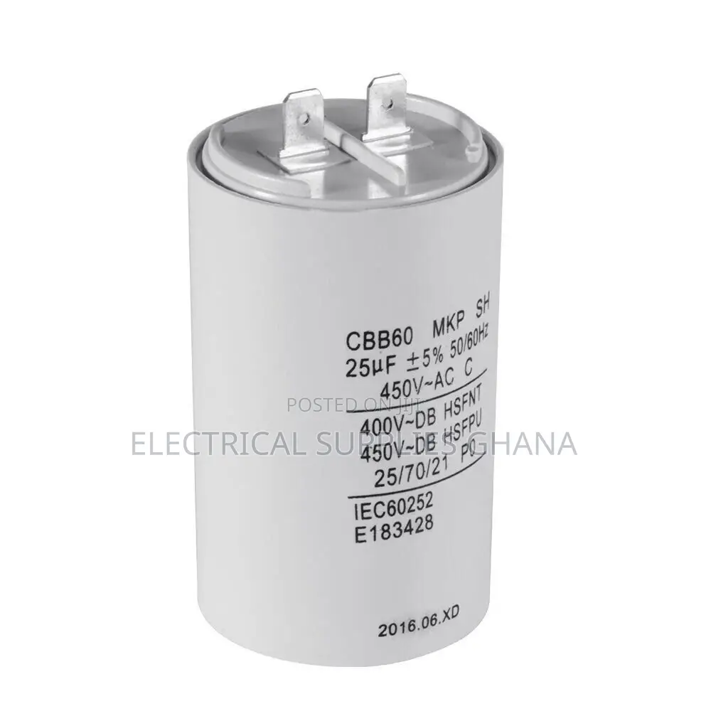 Motor Capacitor for Ac Motor Start and Run Applications