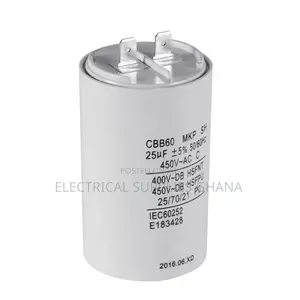 Motor Capacitor for Ac Motor Start and Run Applications