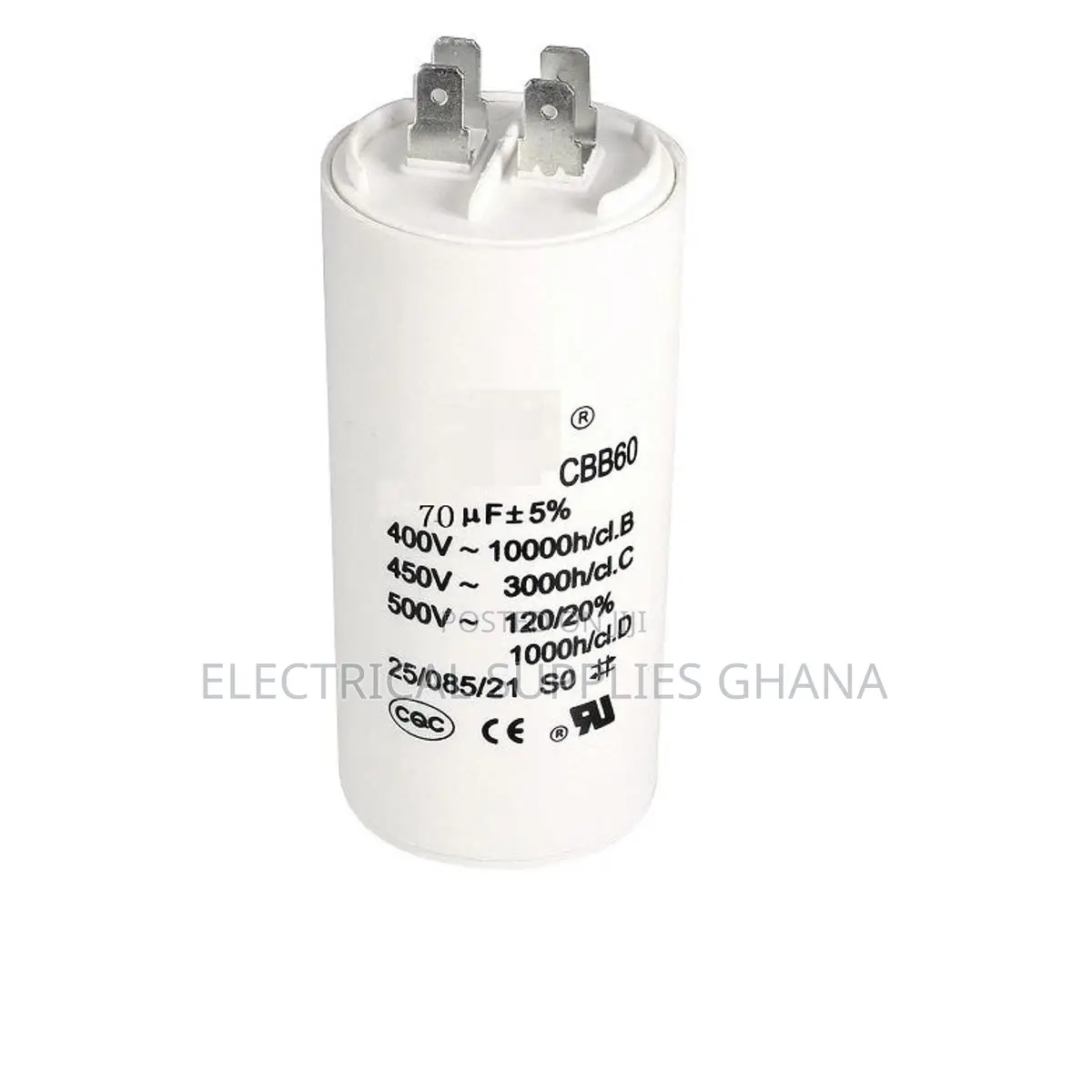 Motor Capacitor for Ac Motor Start and Run Applications