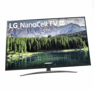 LG Black Glossy Led Nano80 55 Inches UHD Tv
