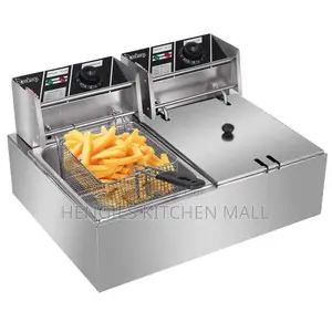 Electric Deep Fryer 12l (Double Basket)