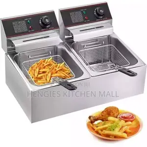 Electric Deep Fryer 12l (Double Basket)