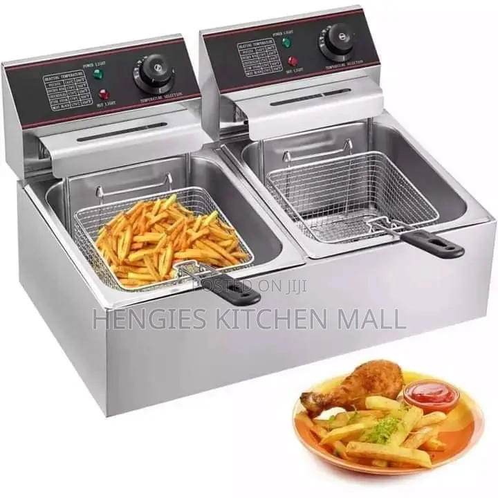 Electric Deep Fryer 12l (Double Basket)