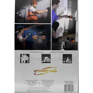 Ep360 Rechargeable 2000 Lumens LED Worklight Spotlight