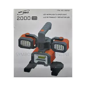 Ep360 Rechargeable 2000 Lumens LED Worklight Spotlight