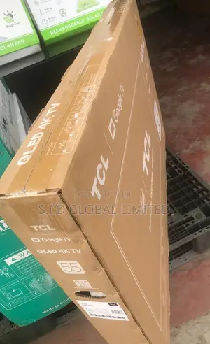 Brilliant TCL 55 – QLED Smart Android Frameless Google TV