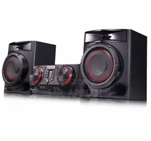 Durable LG CJ44 Xboom Bluetooth Sound System(480watts)Black
