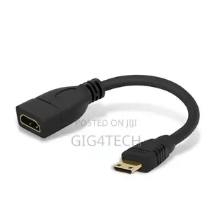 Mini HDMI Male to Standard HDMI Female (0.15m)