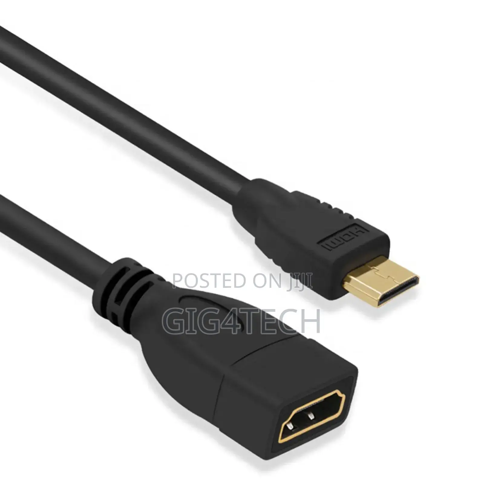 Mini HDMI Male to Standard HDMI Female (0.15m)