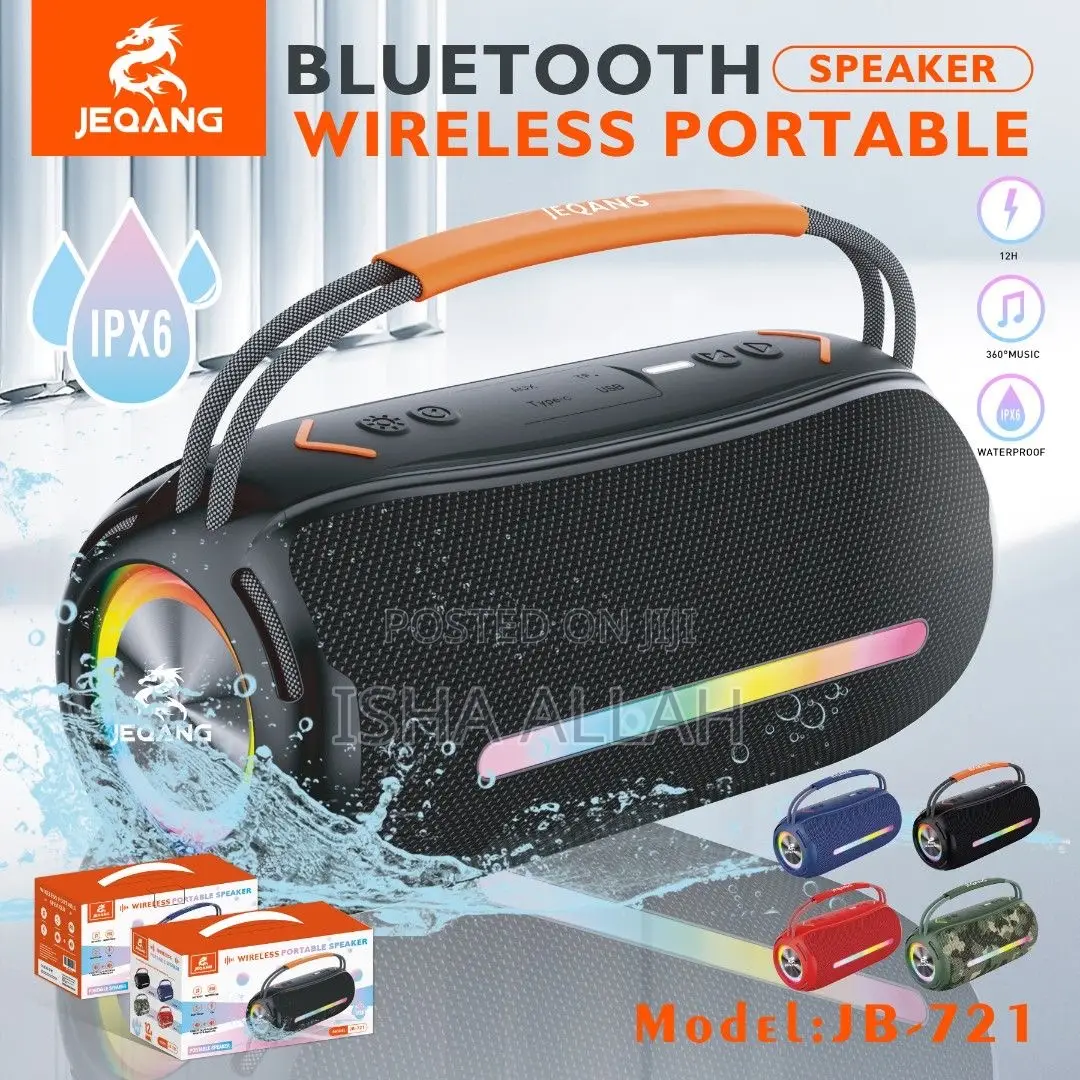 Boombox Jb-721 Portable Bluetooth Speaker