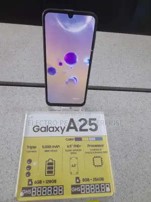 New Samsung Galaxy A25 256 GB Blue