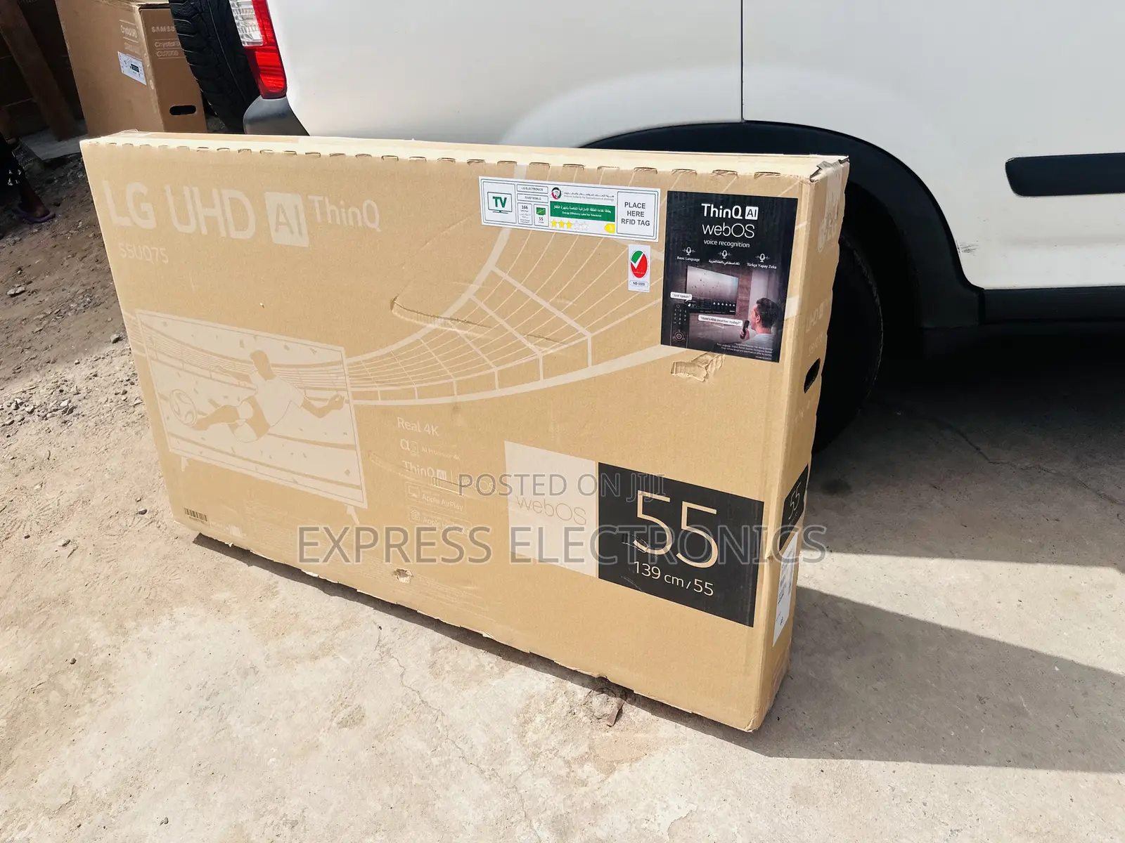 Uq70 UHD Smart 55” Lg