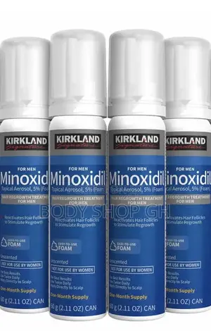 Kirkland Minoxidil Foam - Works Faster / Dries Faster 