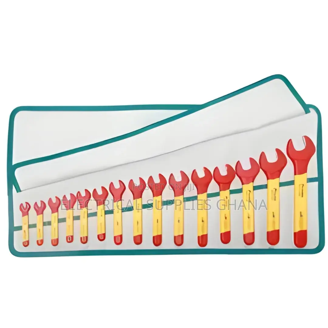 1000V Insulated VDE Double Ended Open Spanner Set