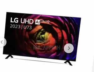 LG 55" Uhd Smart Ai Thinq TV 55ur7300(Black).