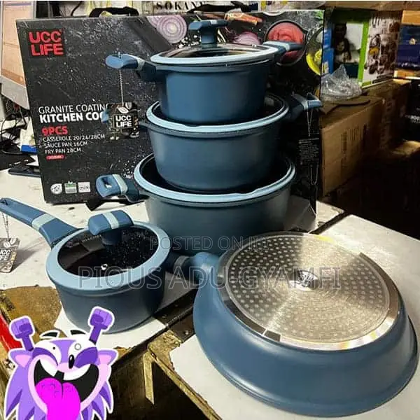 Luxury Ucc Life Marble Cookware