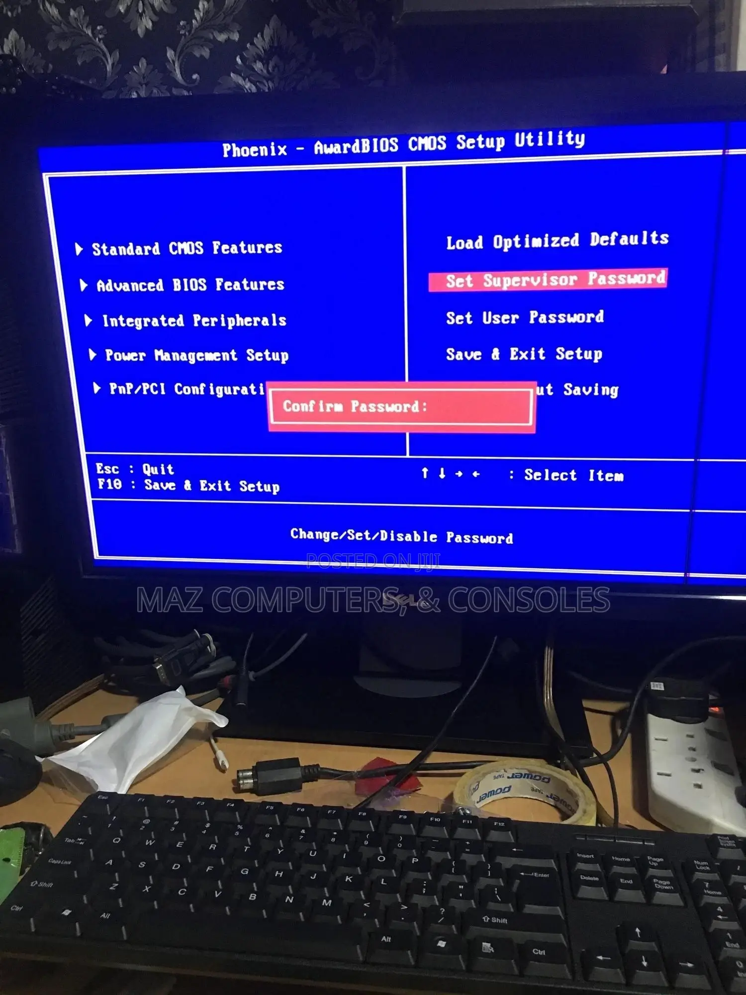 Bios Password Cracker/Remover