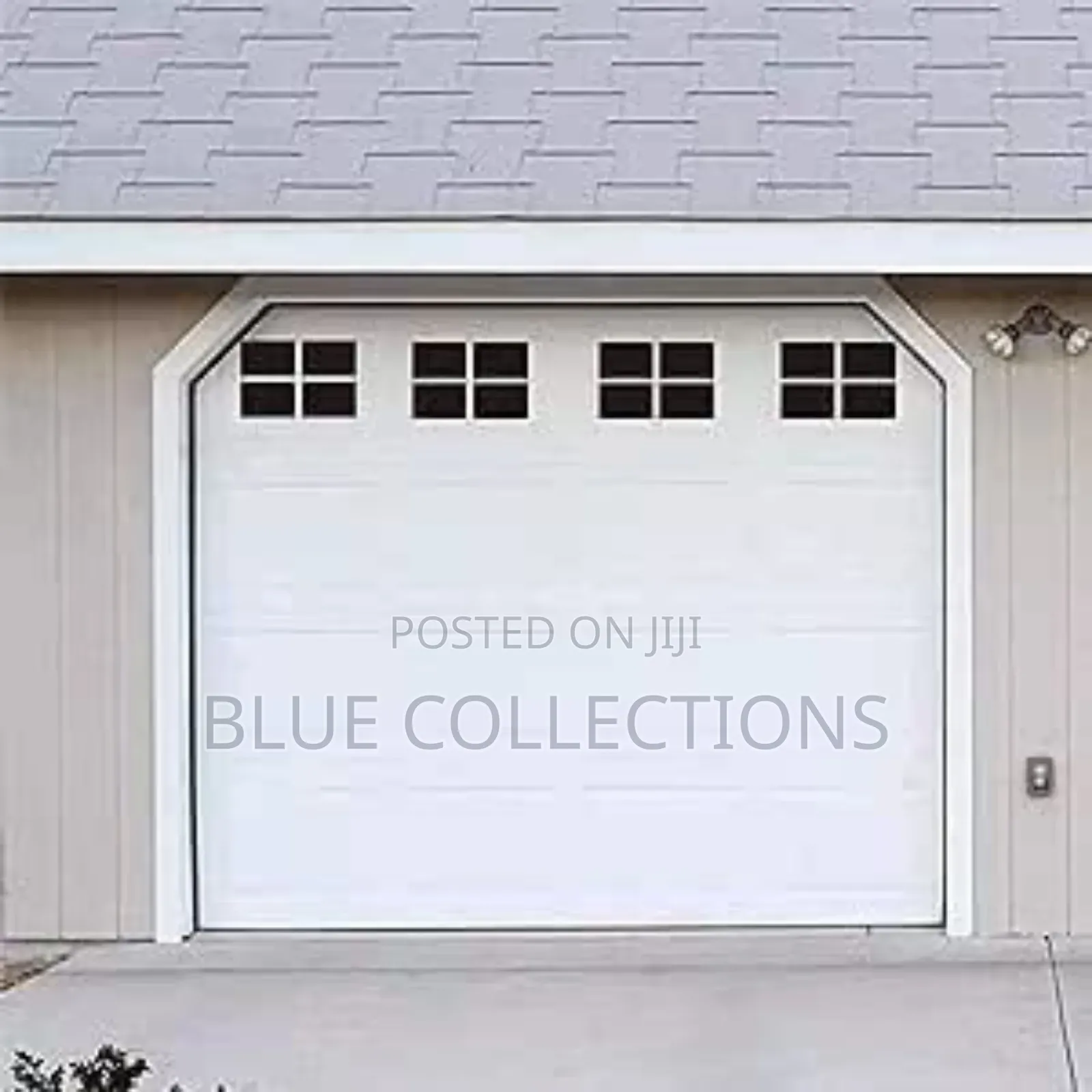 9×8 Stylish Automated Garage Door