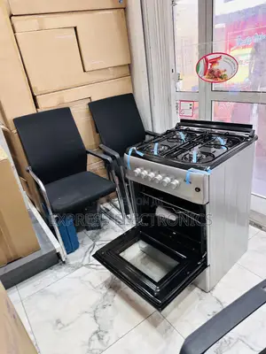 60/60 Ferre Gas Cooker Oven Grill 4burner Grey Color
