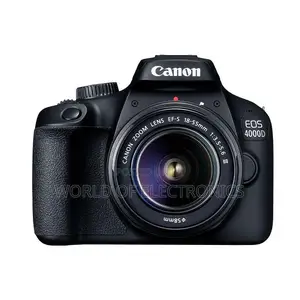 Canon EOS 4000D DSLR Camera – Wifi, 18.0MP With 18-55mm Lens