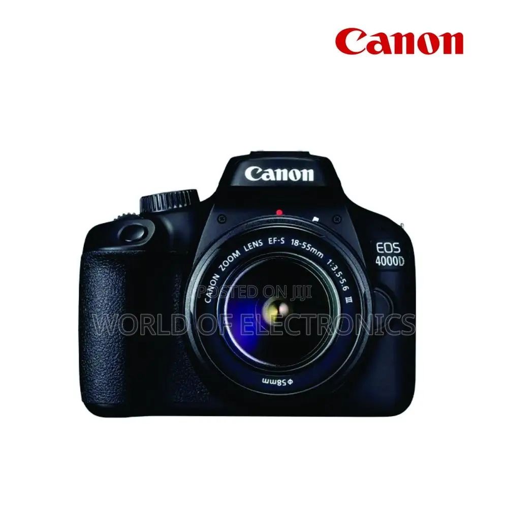 Canon EOS 4000D DSLR Camera Kit With 18-55 III STM Lens