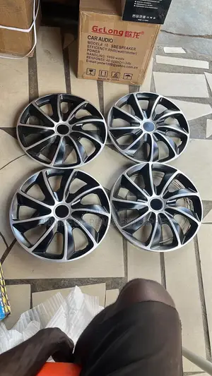 Wheel Cover 13 14 and 15 Inches Ash With Black