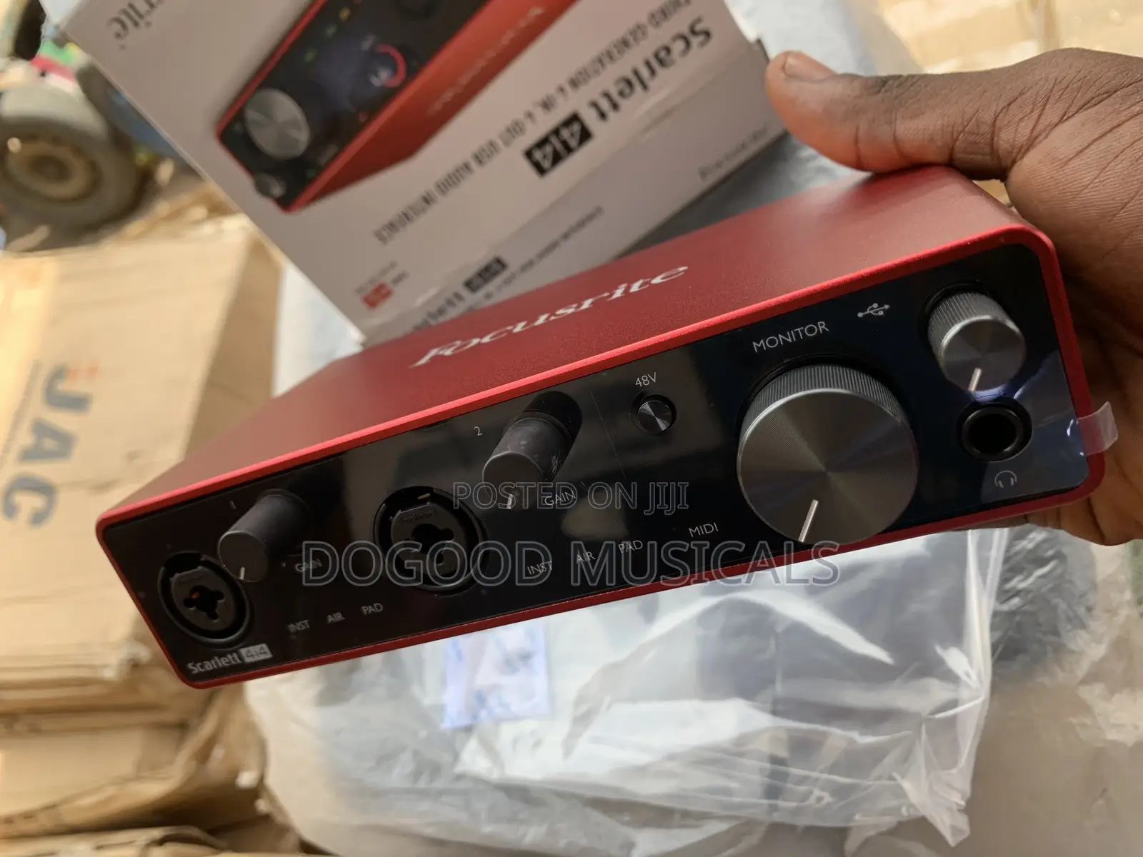 Focusrite Scarlett 4i4 3rd Generation USB Audio Interface
