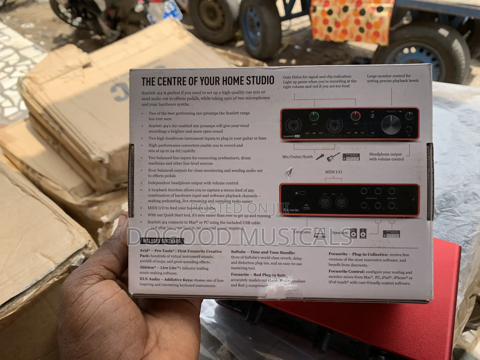 Focusrite Scarlett 4i4 3rd Generation USB Audio Interface
