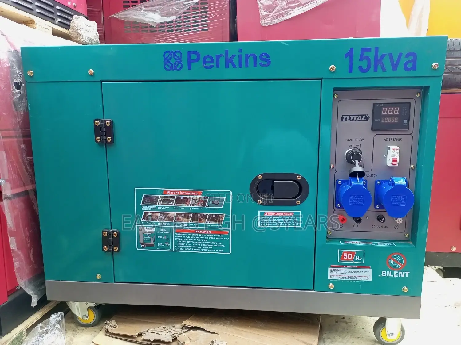 New Perkins Generator 15kva