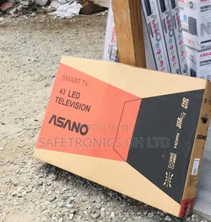 Asano 43 Inches Glossy Led UHD Smart Crystal Television 
